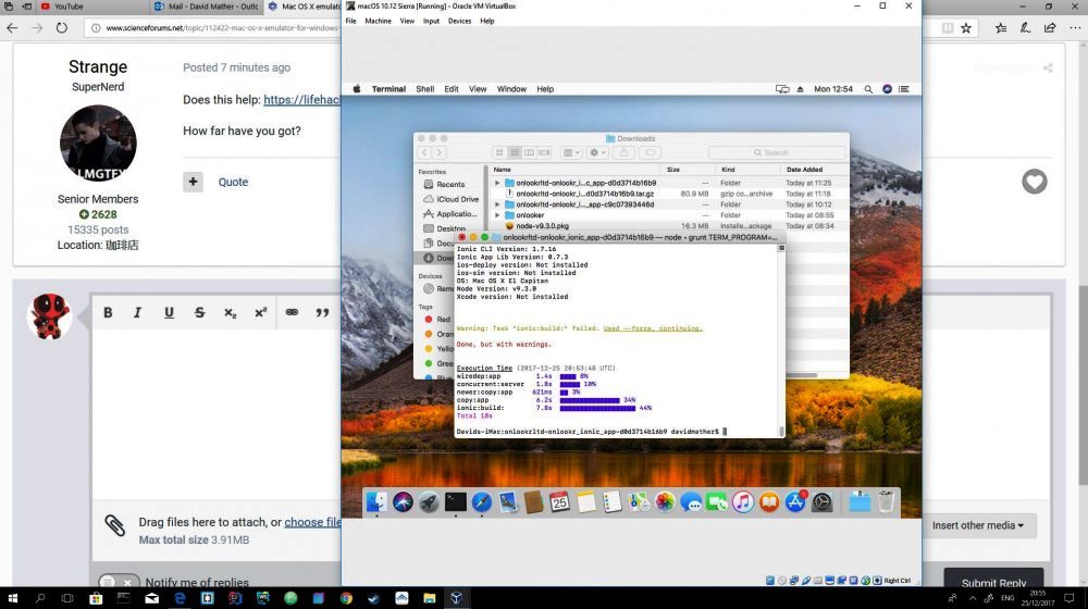 windows emulator mac os x